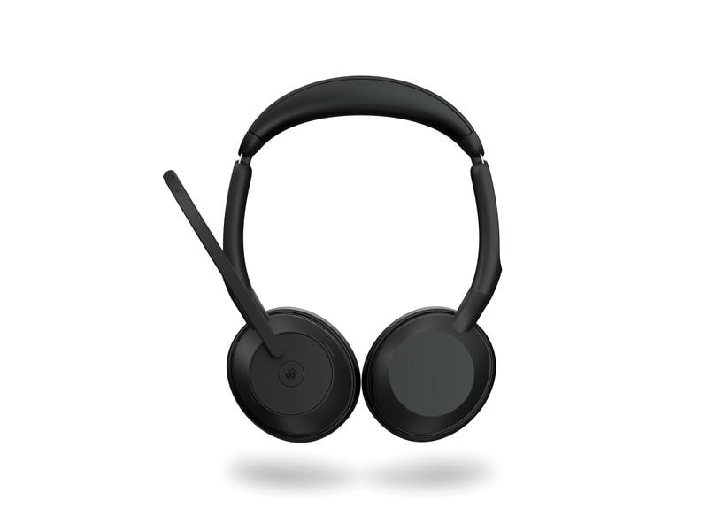 Jabra Headset Evolve2 55 Duo MS, USB-C, inkl. Ladestation