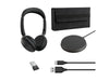 Jabra Casque Evolve2 65 Flex Duo MS, USB-A, station de chargement incluse