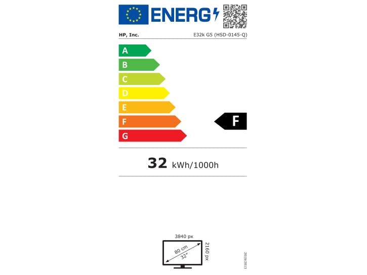 HP Moniteur E32k G5 6N4D6E9