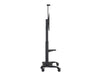 Multibrackets Trolley TV M Public Dual Pillar 180 HD Noir