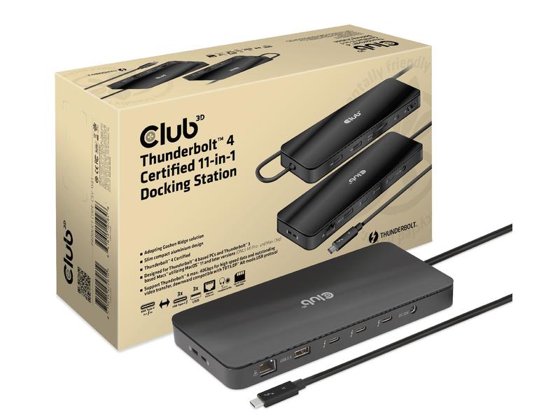 Club 3D Station d'accueil CSV-1581