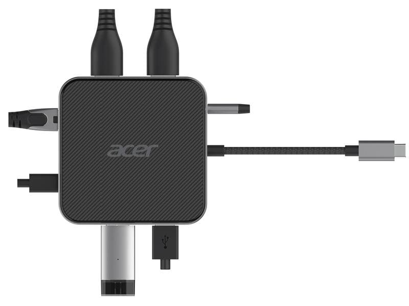 Acer Dockingstation USB-C Dock Multi Display Hub 8K Dongle 7-in-1