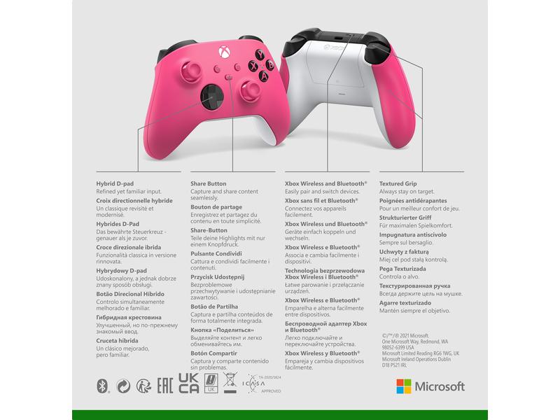 Microsoft Xbox Wireless Controller Deep Pink