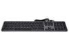 LMP Tastatur USB Grosse Beschriftung Grau