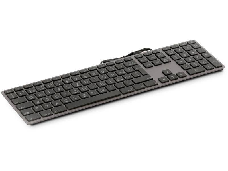 LMP Clavier USB Grande étiquette WinOS Gris