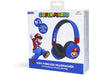 OTL Casques extra-auriculaires Super Mario Bleu; Rouge