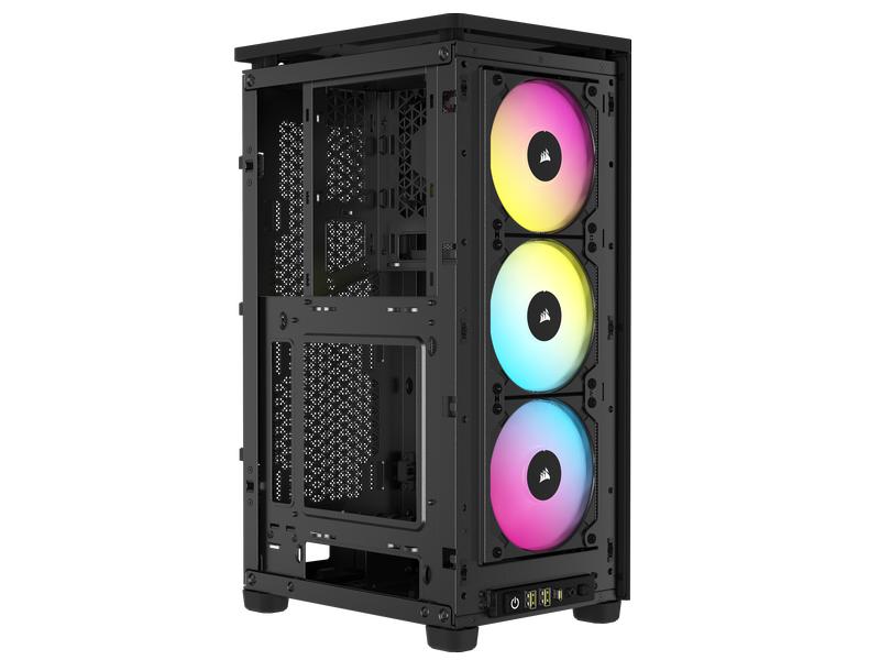 Corsair Boîtier d’ordinateur iCUE 2000D RGB Airflow Noir