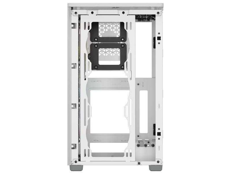 Corsair Boîtier d’ordinateur iCUE 2000D RGB Airflow Blanc