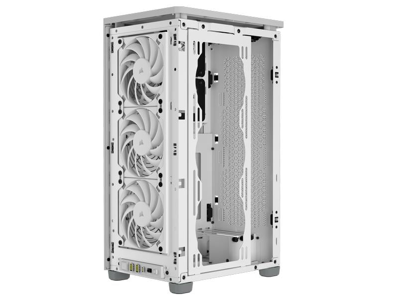 Corsair Boîtier d’ordinateur 2000D Airflow Blanc