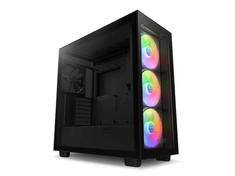 NZXT Boîtier d’ordinateur H7 Elite 2023 Noir mat