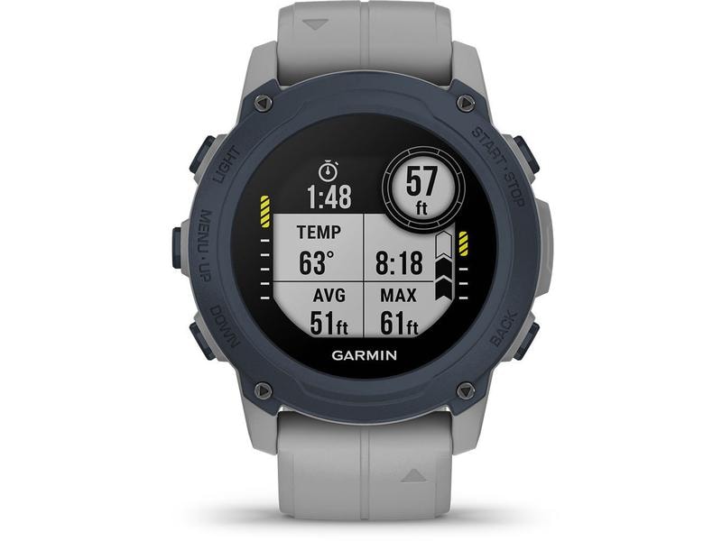 GARMIN Sportuhr Descent G1 Hellgrau/Grau