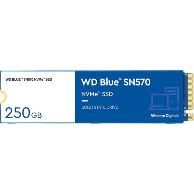 WD Blue SN570 NVMe M.2 - 250 Go