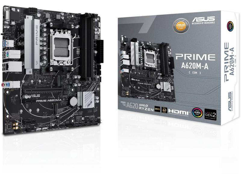 ASUS Carte mère PRIME A620M-A-CSM