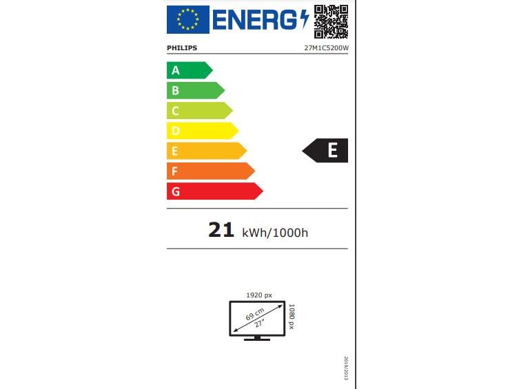 Philips Moniteur 27M1C5200W/00