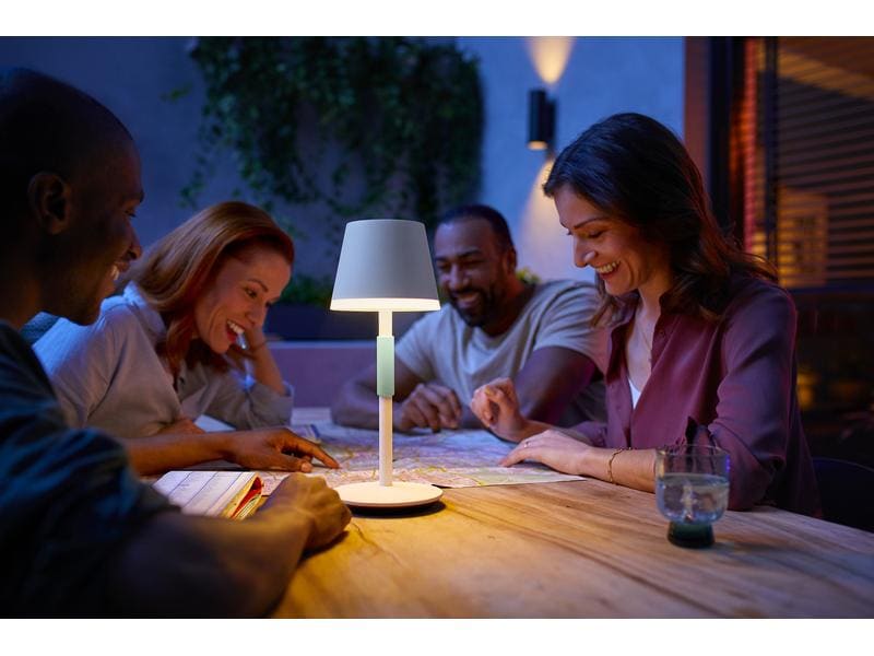 Philips Hue White & Col. Amb. Go Lampe de table portable blanc 370 lm