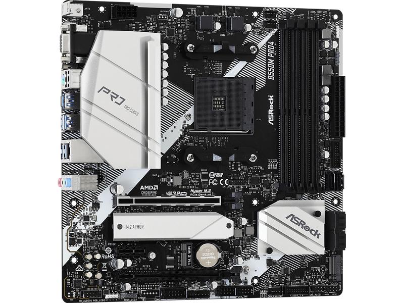 ASRock Carte mère B550M Pro4
