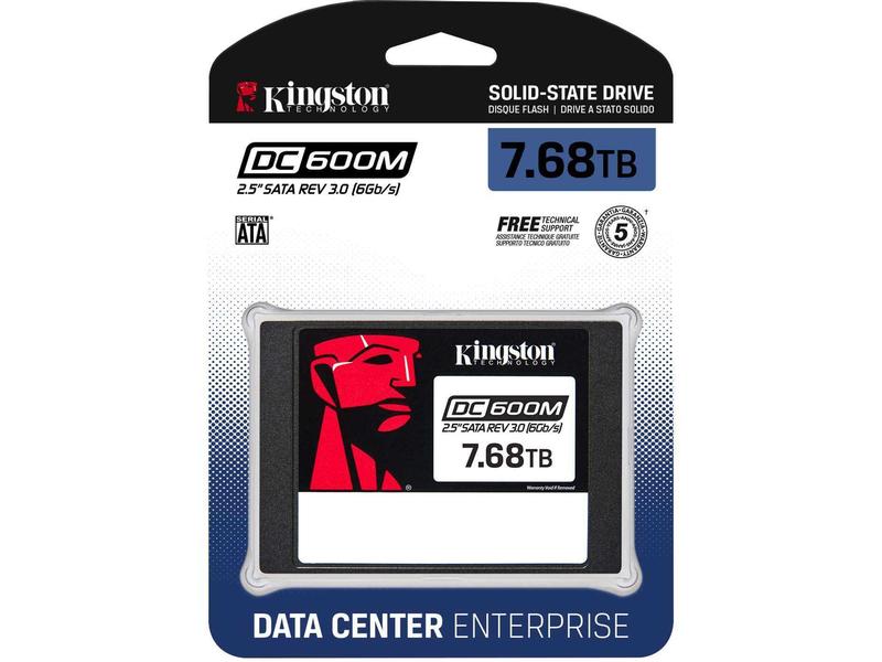 Kingston SSD DC600M 2.5" SATA 7680 GB