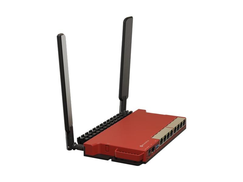 MikroTik Router L009UiGS-2HaxD-IN 2.4 GHz ax dual-chain Wi-Fi