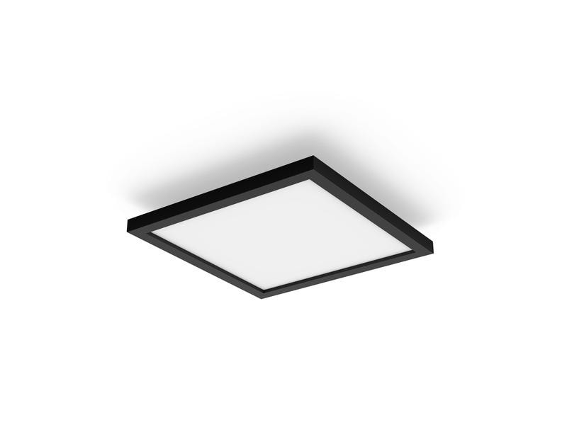 Philips Hue Panelleuchte White Ambiance Aurelle 30 x 30 cm Schwarz