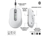 Logitech Mobile Maus MX Anywhere 3s Pale Grey