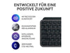 Logitech Tastatur MX Keys S Plus CH-Layout mit Handgelenkauflage