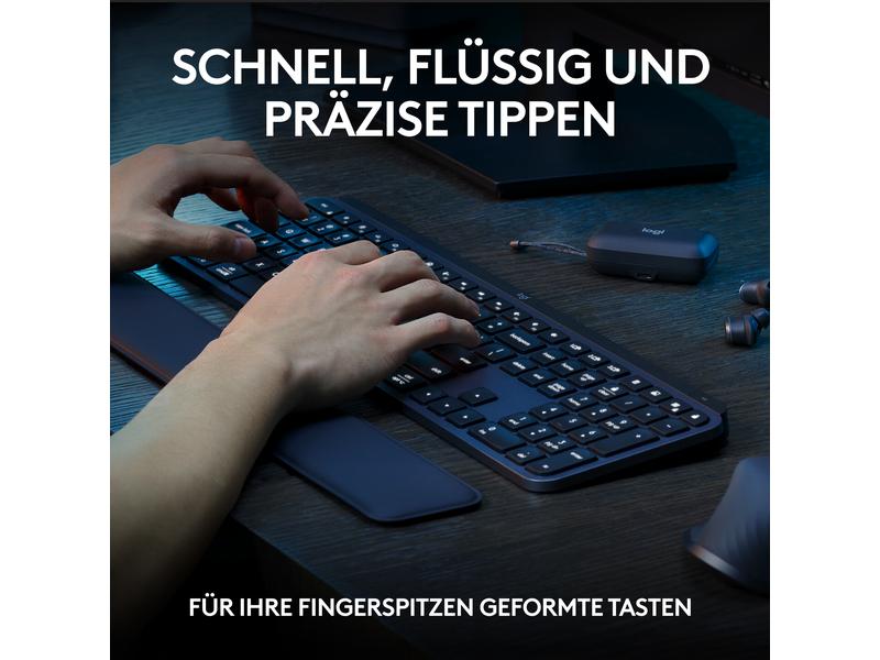 Logitech Tastatur-Maus-Set MX Keys S Combo QWERTZ (DE)