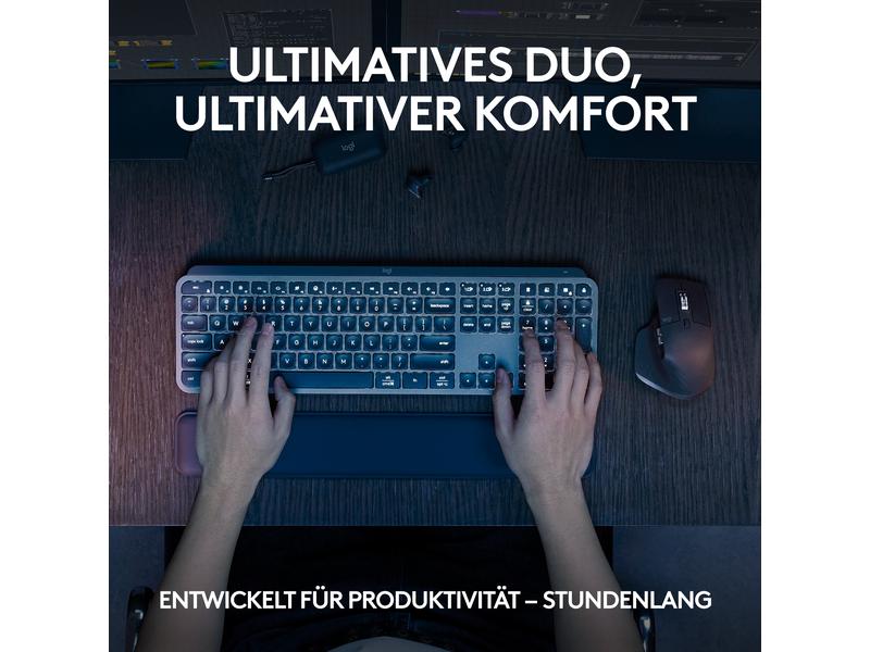 Logitech Tastatur-Maus-Set MX Keys S Combo QWERTZ (DE)