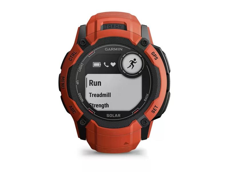 GARMIN Montre de sport Instinct 2X Solar Flame Red