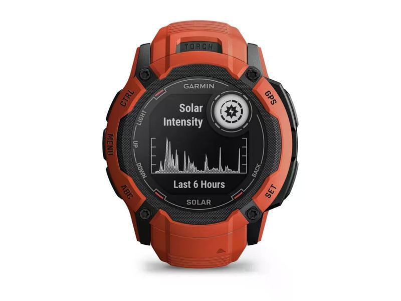 GARMIN Sportuhr Instinct 2X Solar Flame Red