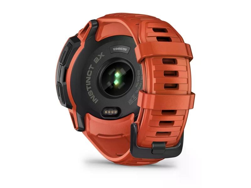 GARMIN Montre de sport Instinct 2X Solar Flame Red