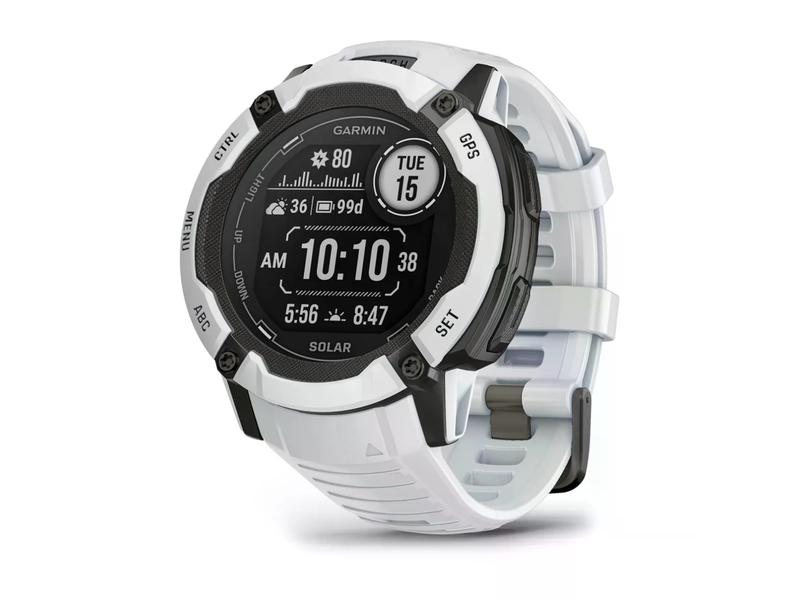 GARMIN Sportuhr Instinct 2X Solar Whitestone