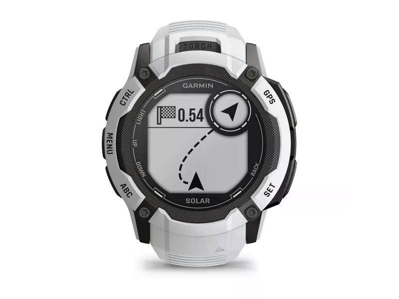 GARMIN Sportuhr Instinct 2X Solar Whitestone