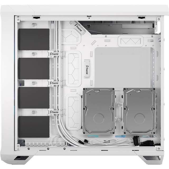 Fractal Design Boîtier d’ordinateur Torrent RGB TG Blanc