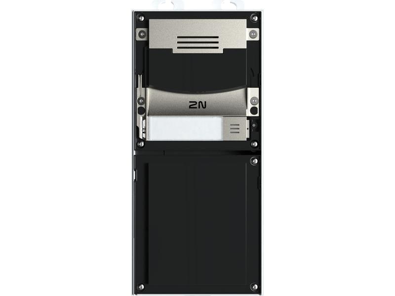 2N IP Türstation IP Verso 2.0 Nickel/Silber