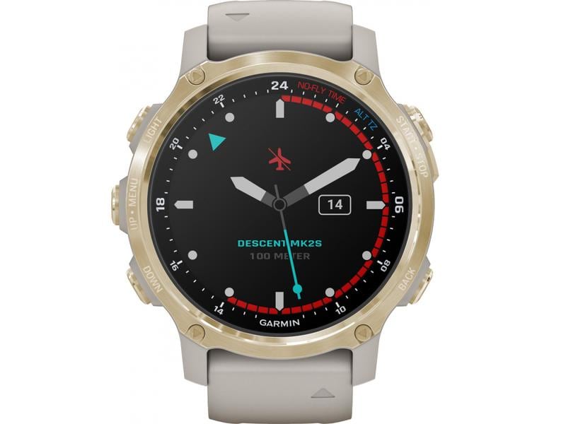 GARMIN Montre de sport GPS Descent MK2S