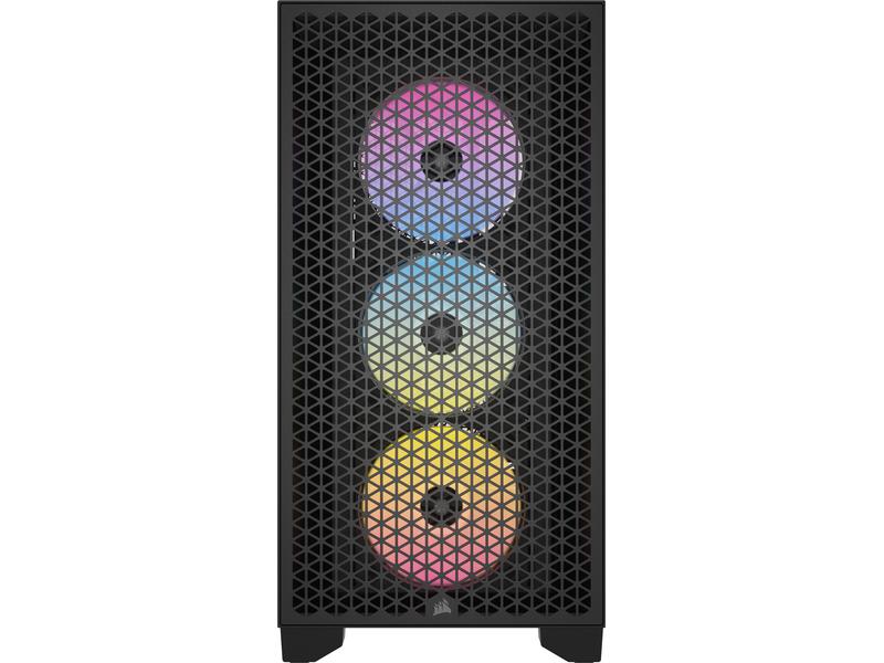 Corsair Boîtier d’ordinateur 3000D RGB Airflow Noir