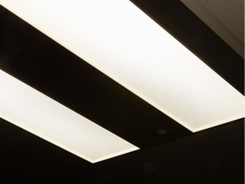 office focus Bürostehleuchte LED 80 W, Grau