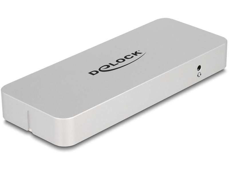 Delock Station d'accueil USB-C – HDMI/DP/LAN/USB-A PD 85W