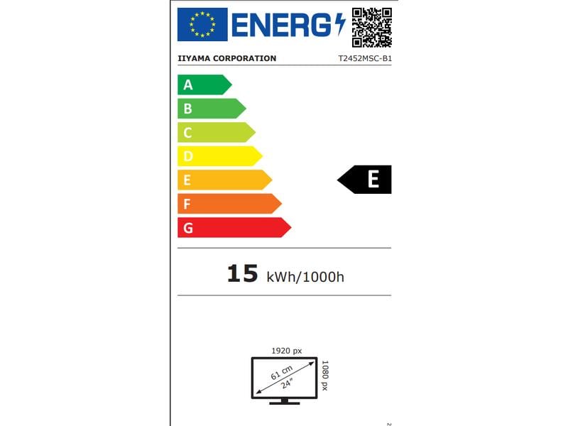 iiyama Moniteur T2452MSC-B1