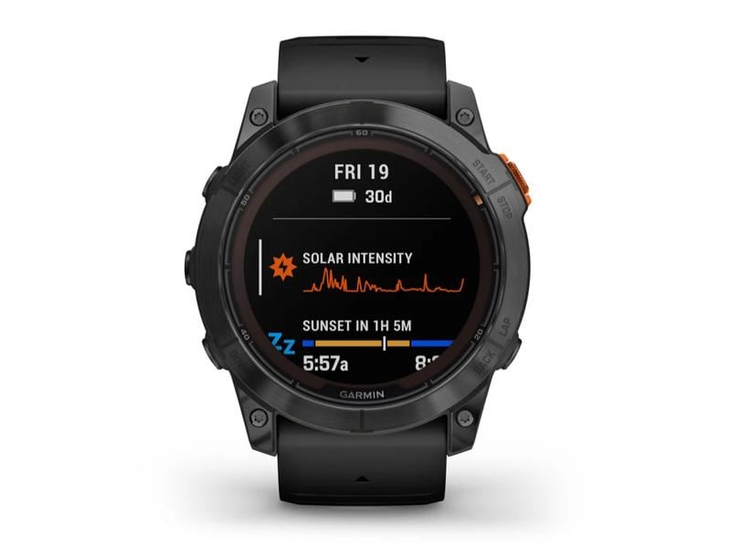 GARMIN Montre de sport GPS Fenix 7X Pro Solar Edition Noir