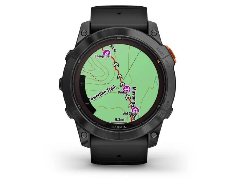 GARMIN Montre de sport GPS Fenix 7X Pro Solar Edition Noir