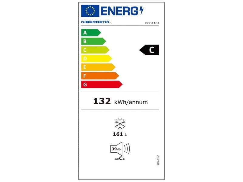 Kibernetik Gefrierschrank ECOT161 Rechts/Wechselbar