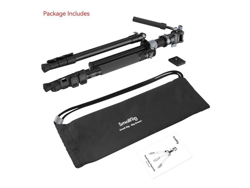 Smallrig Trépied de voyage Video Tripod Kit