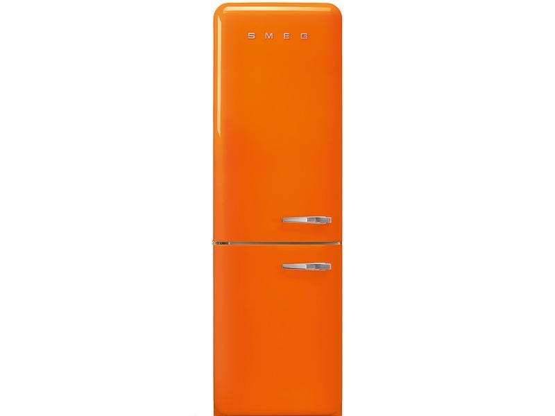 SMEG Réfrigérateur congélateur FAB32LOR5 Orange, Gauche