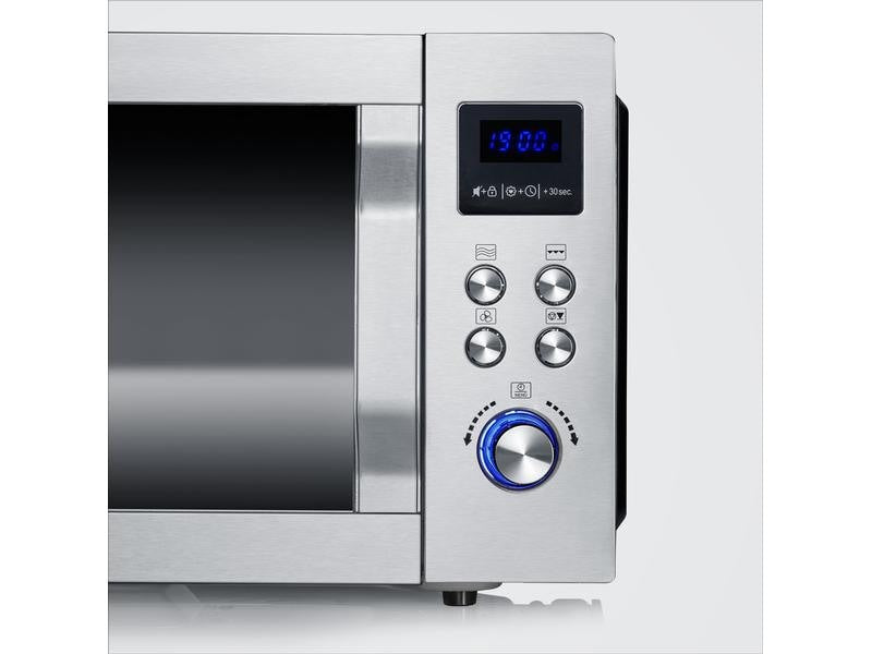 Severin Mikrowelle mit Grill MW7777 Silber