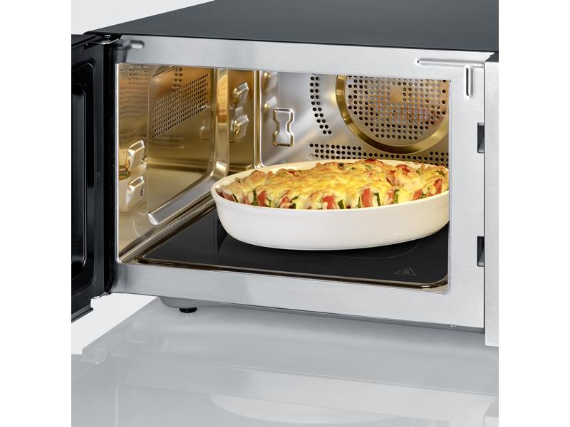 Severin Mikrowelle mit Grill MW7777 Silber