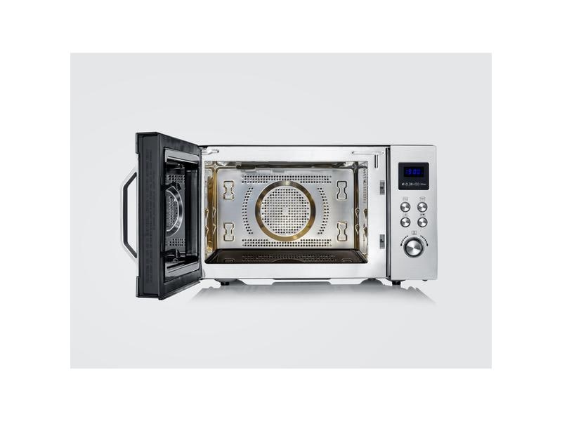 Severin Mikrowelle mit Grill MW7777 Silber
