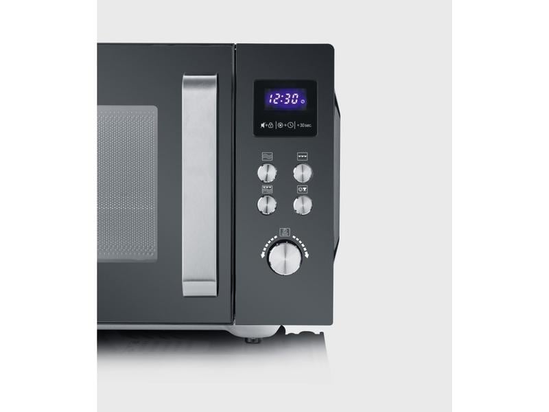 Severin Mikrowelle mit Grill MW7763 Schwarz