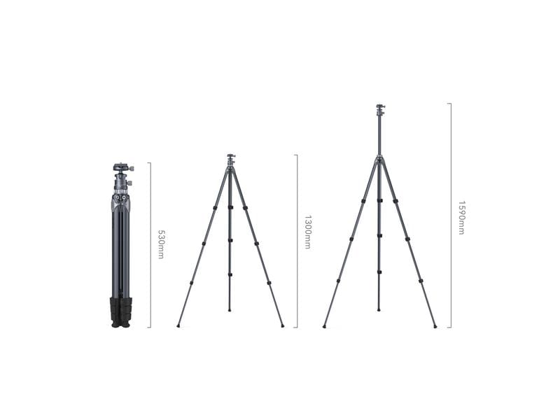 Smallrig Trépied de voyage Lightweight Tripod AP-02