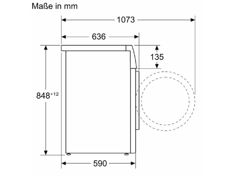 Siemens Machine à laver WG44G10ACH Gauche